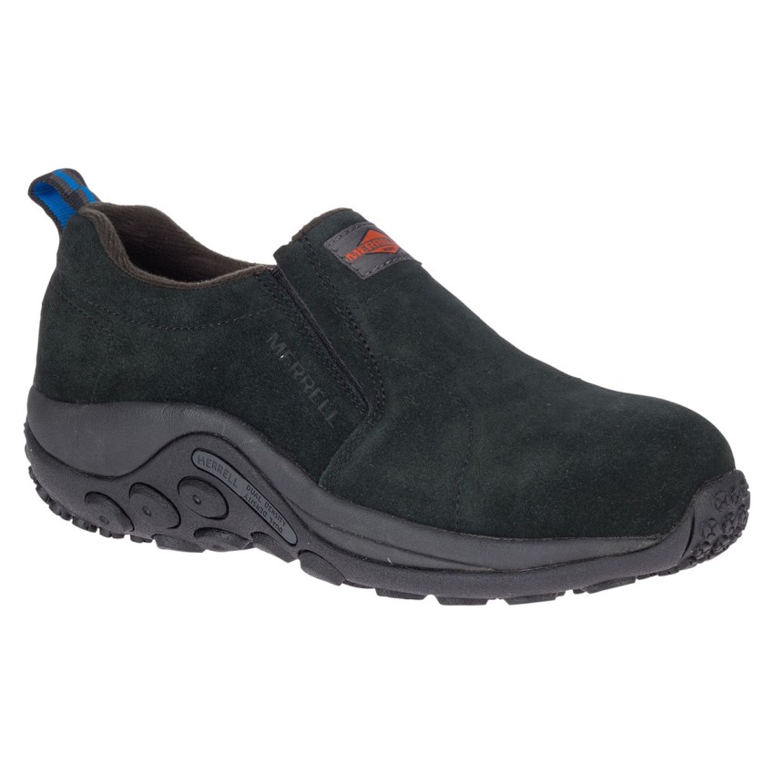 Chaussure de Securite Merrell Jungle Moc Alloy Toe Noir Femme | A.E.PVHG